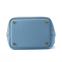 Load image into Gallery viewer, HERMES Picotin Lock New Blue Jean Taurillon Clemence Size PM
