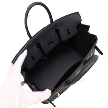 将图像加载到图库查看器中，HERMES Birkin Plomb Togo Leather Size 25

