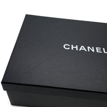 Load image into Gallery viewer, CHANEL Camellia Pointed Toe Sandals BlackG45928 Velvet Size 39C
