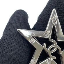 Load image into Gallery viewer, CHANEL Brooch Star Rhinestone Metal Rhinestone
