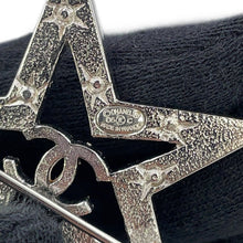 Load image into Gallery viewer, CHANEL Brooch Star Rhinestone Metal Rhinestone
