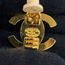 Load image into Gallery viewer, CHANEL Earring CC Logo Gold Plated
