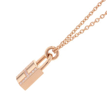 Load image into Gallery viewer, HERMES Kelly Amulette Cadena NecklaceH121332B 00 18K Pink Gold
