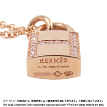 Load image into Gallery viewer, HERMES Kelly Amulette Cadena NecklaceH121332B 00 18K Pink Gold
