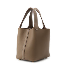 Load image into Gallery viewer, HERMES Picotin Lock Etoupe Taurillon Clemence Size PM
