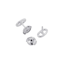 将图像加载到图库查看器中，HERMES Farandole Chaine d'Ancre motif Earrings Size TPM SV925

