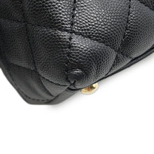 将图像加载到图库查看器中，CHANEL Coco handle BlackA92991 Caviar Leather Size 29
