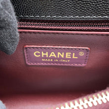 将图像加载到图库查看器中，CHANEL Coco handle BlackA92991 Caviar Leather Size 29

