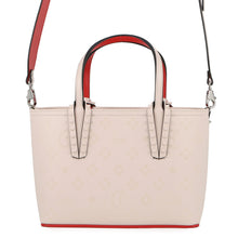 Load image into Gallery viewer, Christian Louboutin Kabata E/W Mini 2WAY Tote Bag Jasmin Flower1235336W514 Leather

