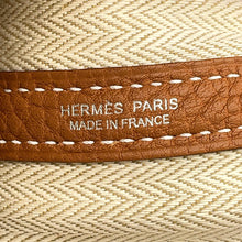 Load image into Gallery viewer, HERMES Garden Party Gold Negonda Leather Size TPM

