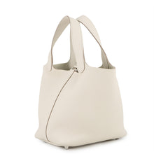 Load image into Gallery viewer, HERMES Picotin Lock Craie Taurillon Clemence Size PM
