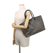 Load image into Gallery viewer, GOYARD Saint Louis BlackSTLOUIPMLTY01CL01P PVC Leather Size PM
