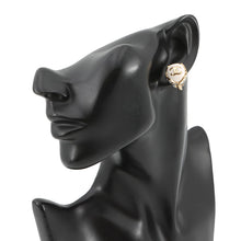 将图像加载到图库查看器中，CHANEL CC Logo EarringABH727-B24313-U9887 Gold Plated Rhinestone
