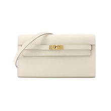 Load image into Gallery viewer, HERMES Kelly wallet long to go Craie Epsom
