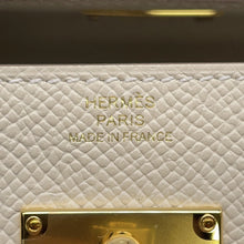 Load image into Gallery viewer, HERMES Kelly wallet long to go Craie Epsom
