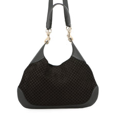 Load image into Gallery viewer, GUCCI GUCCI B Shoulder Bag Black834981 Micro GG Suede Leather Size Small
