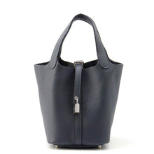 将图像加载到图库查看器中，HERMES Picotin Lock Grimist Taurillon Clemence Size PM

