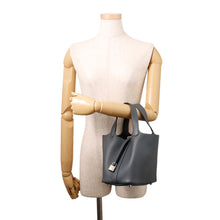 将图像加载到图库查看器中，HERMES Picotin Lock Grimist Taurillon Clemence Size PM
