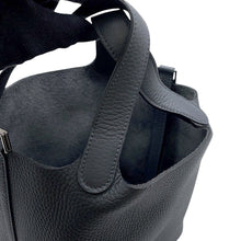 将图像加载到图库查看器中，HERMES Picotin Lock Grimist Taurillon Clemence Size PM
