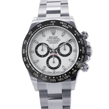 将图像加载到图库查看器中，ROLEX Cosmograph Daytona W40mm Stainless Steel White Dial116500LN
