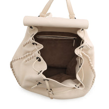 Load image into Gallery viewer, Bottega Veneta Cervo Backpack Ivory Leather
