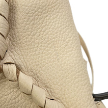 Load image into Gallery viewer, Bottega Veneta Cervo Backpack Ivory Leather
