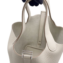Load image into Gallery viewer, HERMES Picotin Lock Craie Taurillon Clemence Size PM
