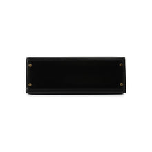 Load image into Gallery viewer, HERMES Kelly Sellier Black Box Calf Leather Size 32

