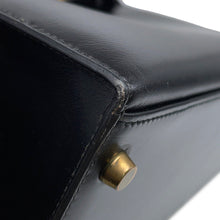 Load image into Gallery viewer, HERMES Kelly Sellier Black Box Calf Leather Size 32
