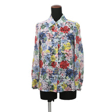 将图像加载到图库查看器中，CHANEL Lace blouse Size 34 White/MulticolorP77245-V69058-NX111 79% Cotton, 14% Viscose, 7% Polyamide
