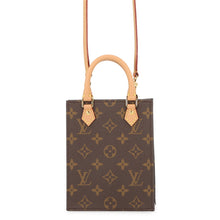 将图像加载到图库查看器中，LOUIS VUITTON Petit Sac Plat BrownM69442 Monogram
