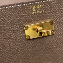 Load image into Gallery viewer, HERMES Kelly Long Wallet To Go Etoupe Epsom
