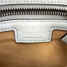 Load image into Gallery viewer, GUCCI Diana Shoulder Bag Light Blue746251 Leather Bamboo Size Small

