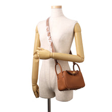 将图像加载到图库查看器中，HERMES Lindy Gold Taurillon Clemence Size Mini
