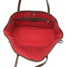 将图像加载到图库查看器中，LOUIS VUITTON Neverfull RedN51109 Damier Ebene Canvas Size PM
