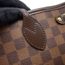 将图像加载到图库查看器中，LOUIS VUITTON Neverfull RedN51109 Damier Ebene Canvas Size PM

