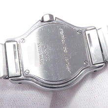 将图像加载到图库查看器中，CARTIER Santos Octagon SM W25mm Stainless Steel K18YG Ivory DialW2001683
