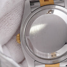 将图像加载到图库查看器中，ROLEX Datejust W36mm Stainless Steel K18YG Champagne Dial116233
