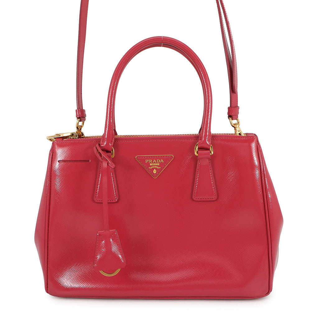 PRADA ハンドバック　キラキラ　希少　激レア PRADA＊Prada Galleria satin mini-bag クリスタルバッグ＊送込 (PRADA
