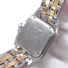 Load image into Gallery viewer, CARTIER PANTHERE SM 2 Row H30mm×W22mm Stainless Steel K18YG Ivory DialW25029B6
