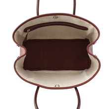 Load image into Gallery viewer, HERMES Garden Party Rouge H Negonda Leather Size TPM
