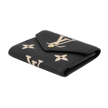 Load image into Gallery viewer, LOUIS VUITTON Portefeuille Victorine Noir/BeigeM80968 Monogram Empreinte Leather
