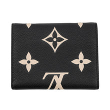 Load image into Gallery viewer, LOUIS VUITTON Portefeuille Victorine Noir/BeigeM80968 Monogram Empreinte Leather
