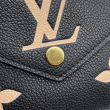 Load image into Gallery viewer, LOUIS VUITTON Portefeuille Victorine Noir/BeigeM80968 Monogram Empreinte Leather
