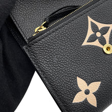 Load image into Gallery viewer, LOUIS VUITTON Portefeuille Victorine Noir/BeigeM80968 Monogram Empreinte Leather
