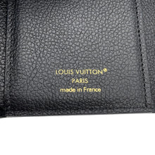 Load image into Gallery viewer, LOUIS VUITTON Portefeuille Victorine Noir/BeigeM80968 Monogram Empreinte Leather
