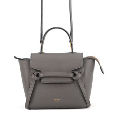 Load image into Gallery viewer, CELINE Belt bag Gray189003 Leather Size Nano
