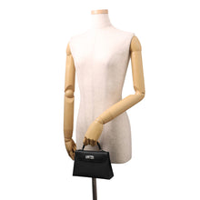 Load image into Gallery viewer, HERMES Mini Kelly 2 Black Epsom
