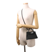 Load image into Gallery viewer, HERMES Mini Kelly 2 Black Epsom
