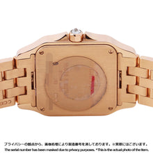 Load image into Gallery viewer, CARTIER Santos Demoiselle LM H37mm×W26mm 18K Pink Gold White DialWF9007Z8
